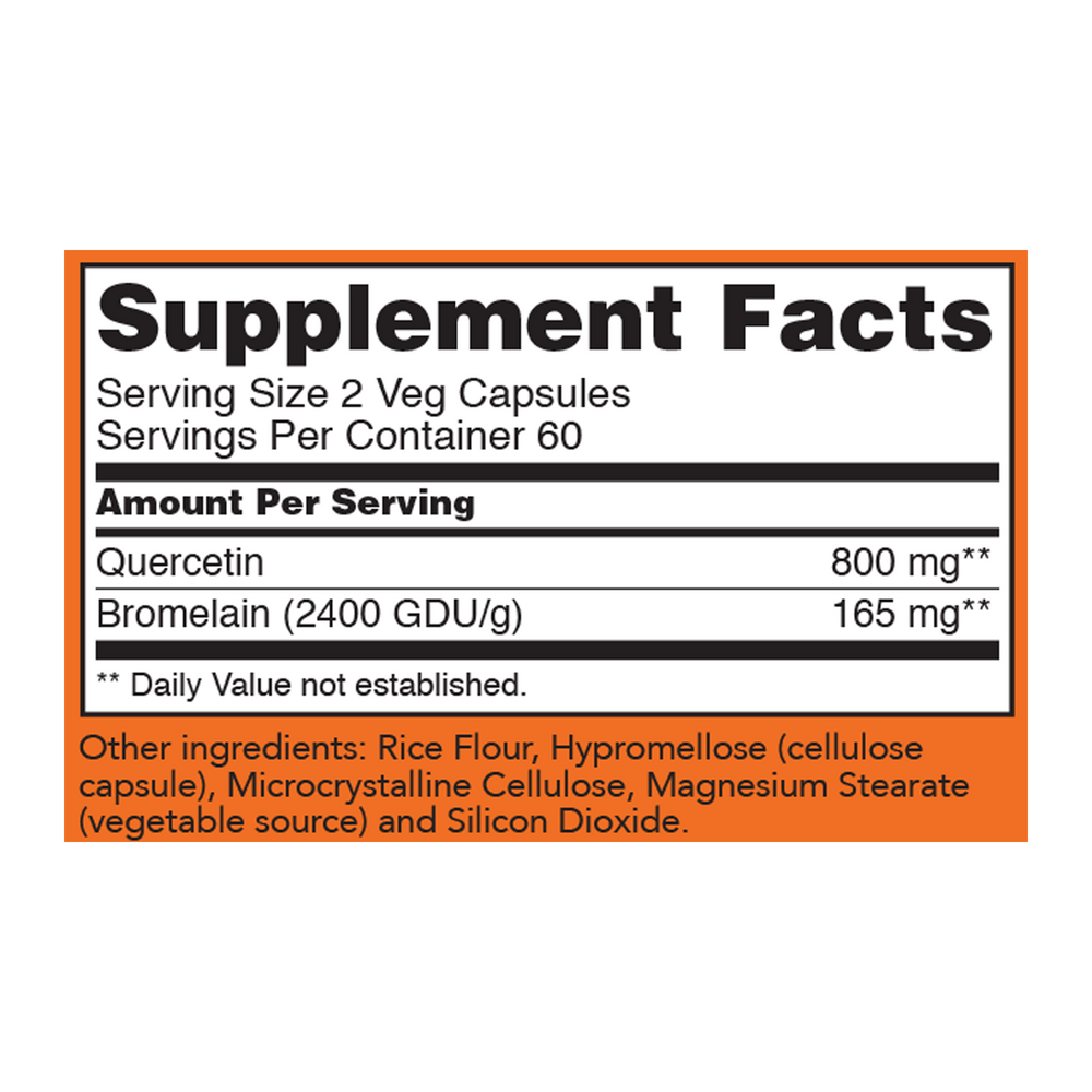 Quercetin w/Bromelain