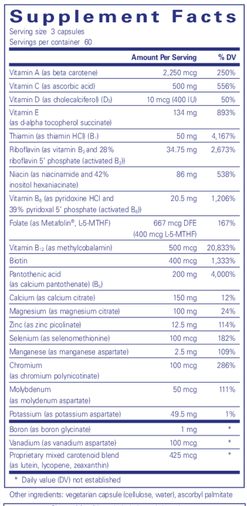 Nutrient 950 W/O Cu,Fe & I