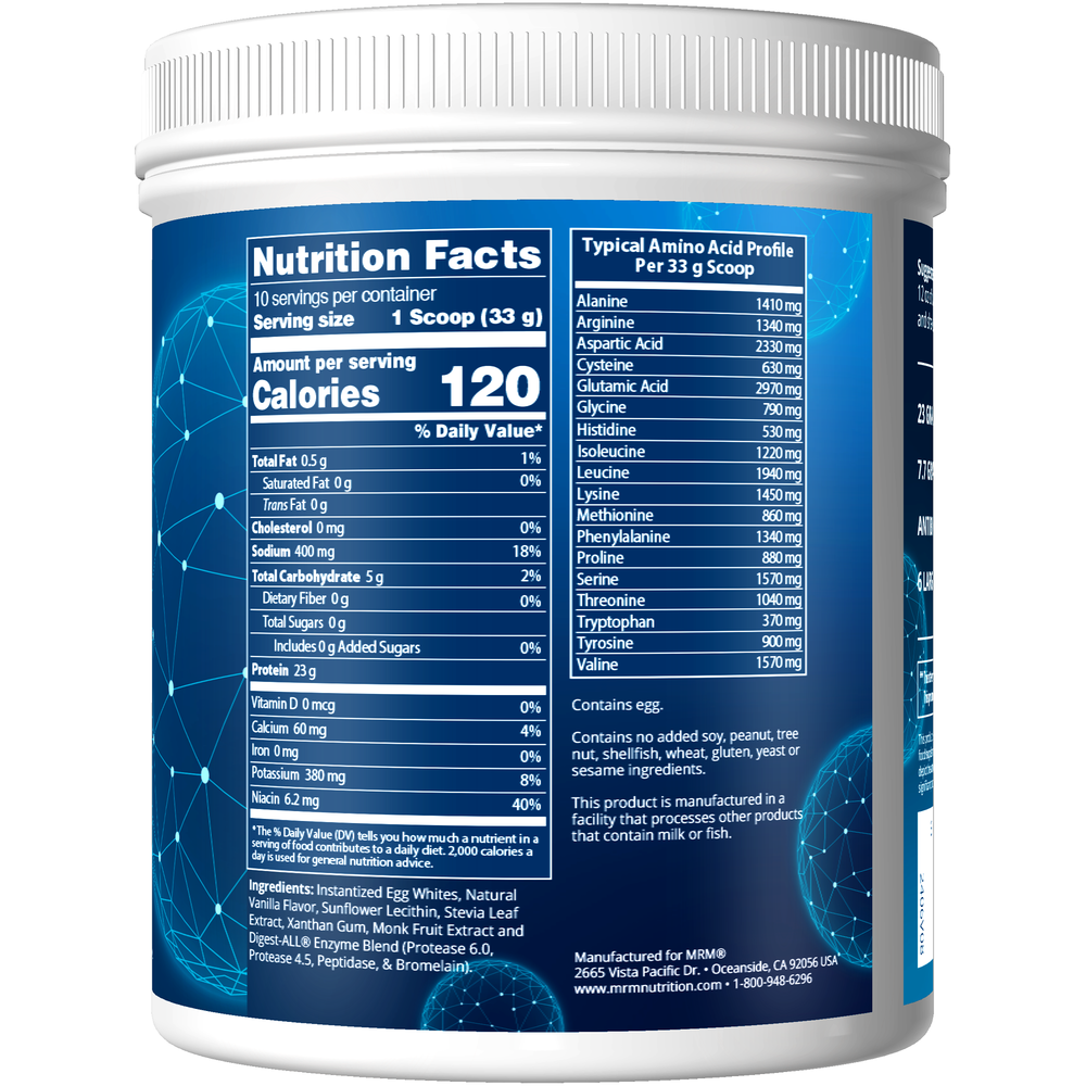 Egg White Protein - Vanilla