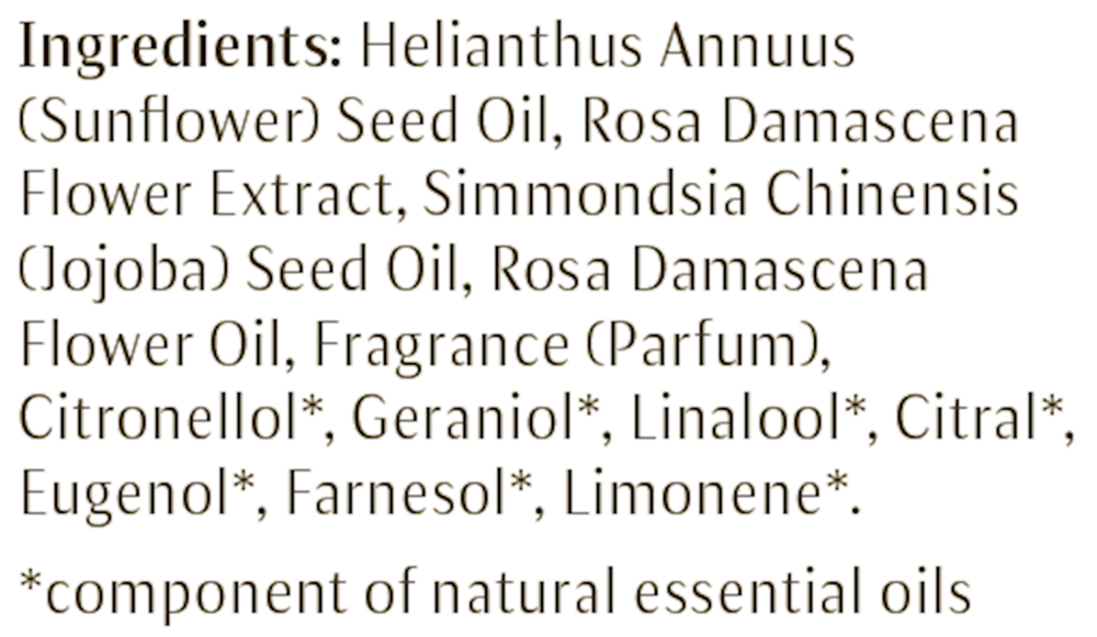 Rose Nurturing Body Oil