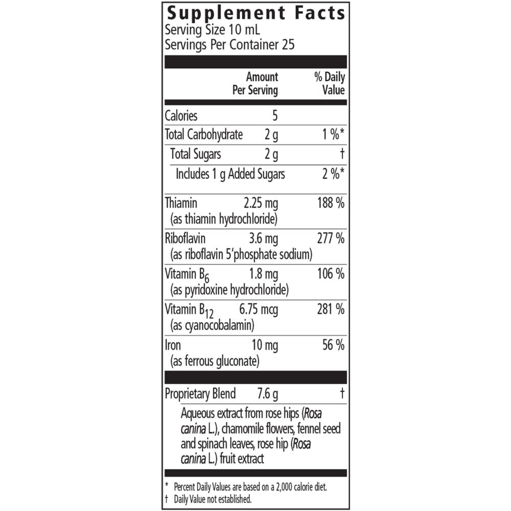 Floravital Iron & Herbs Yeast-Free