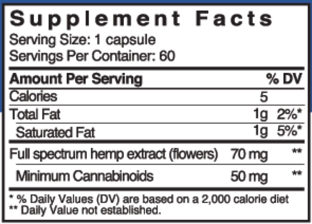 ECS Care® BS-50 Broad Spectrum Hemp