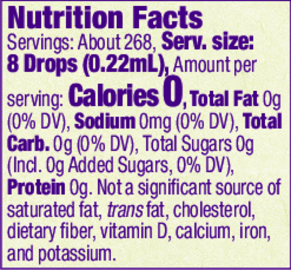 Organic Liquid Monk Fruit