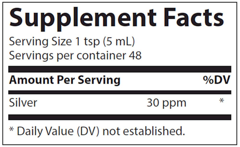 Colloidal Silver 30PPM