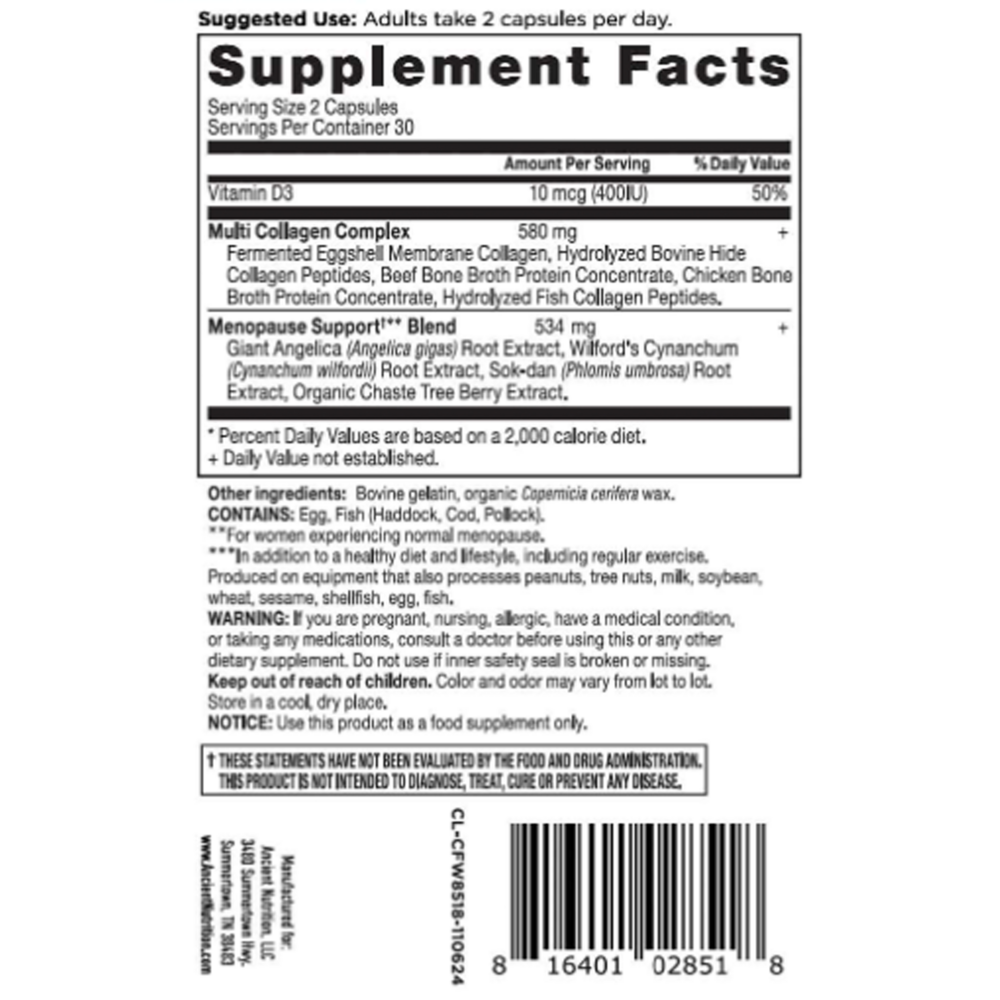 Menopause Support + Collagen