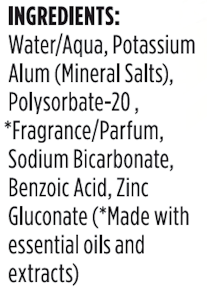 Chamomile & Green Tea Body Spray Deodora