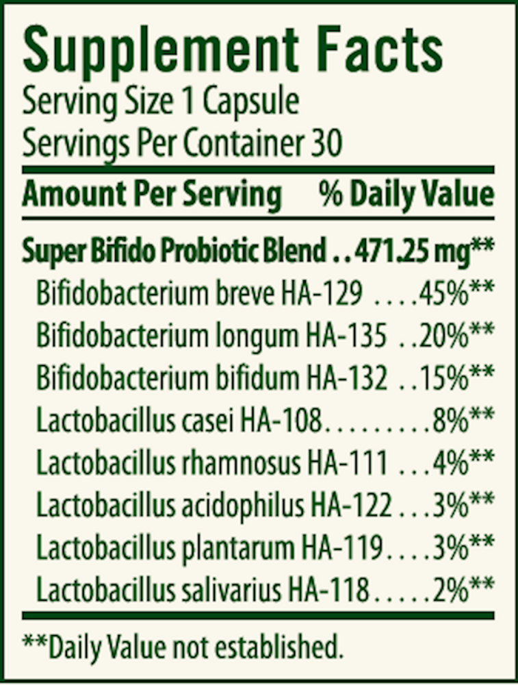 Super Bifido Plus Probiotic
