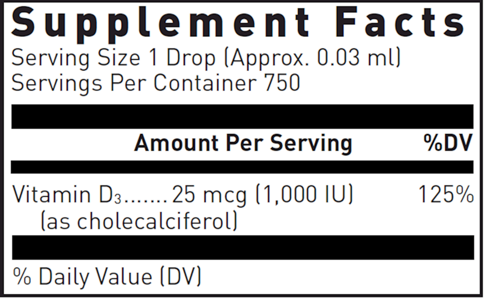 Liquid Vitamin D3