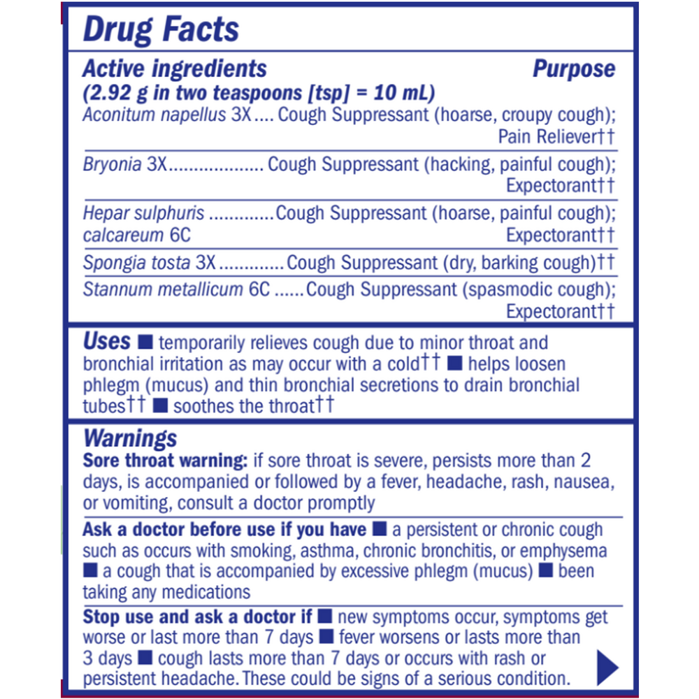 Cough & Bronchial Syrup