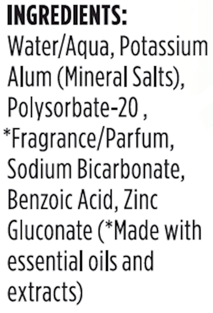 Lavender & White Tea Body Spray Deodoran