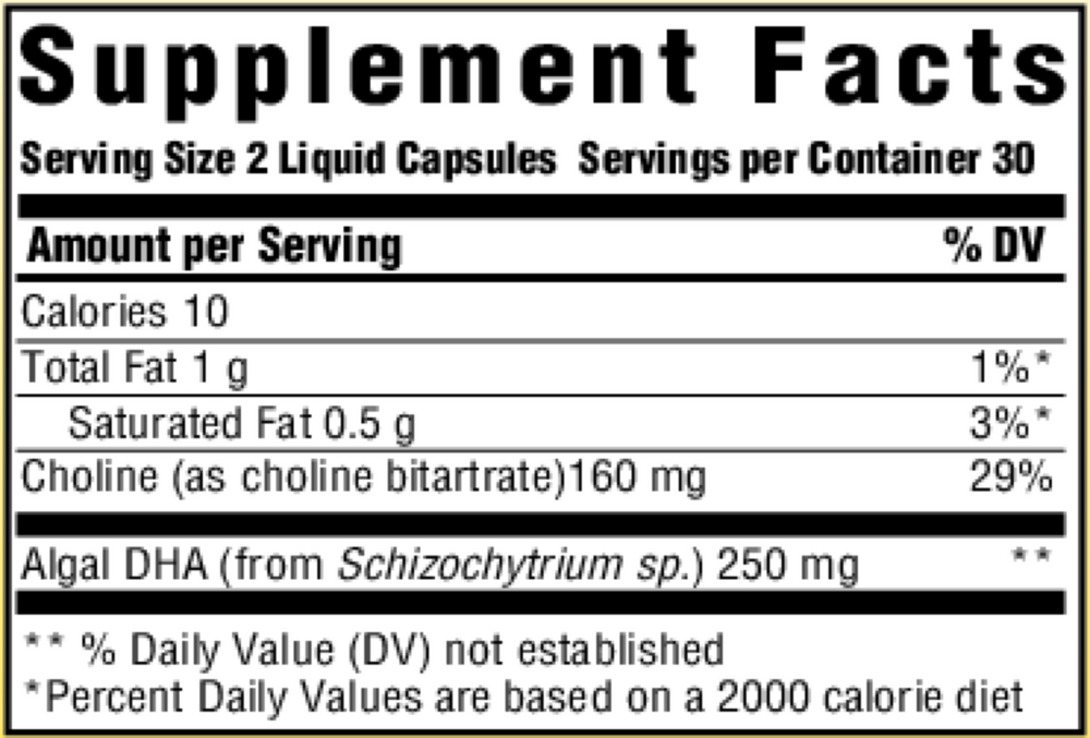 Baby & Me 2 Prenatal DHA & Choline