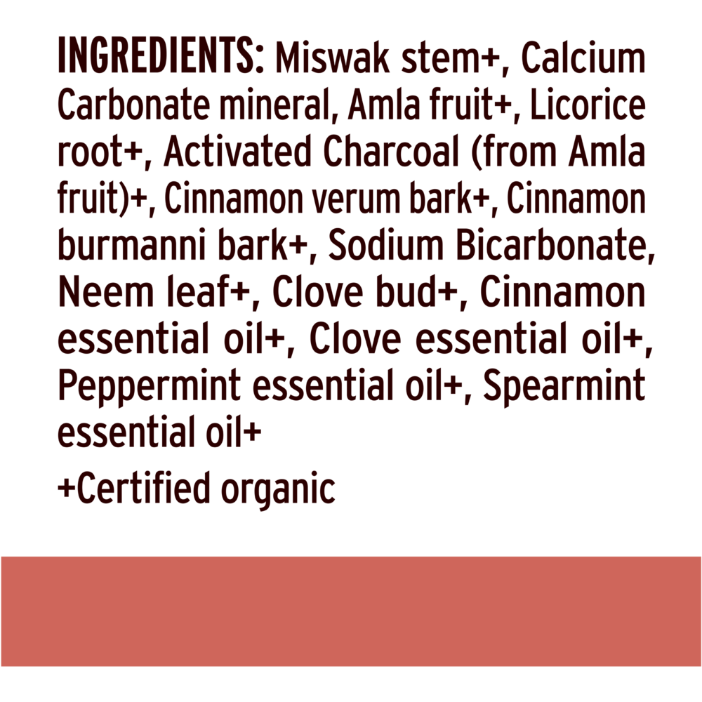 Cinnamon Tooth Powder