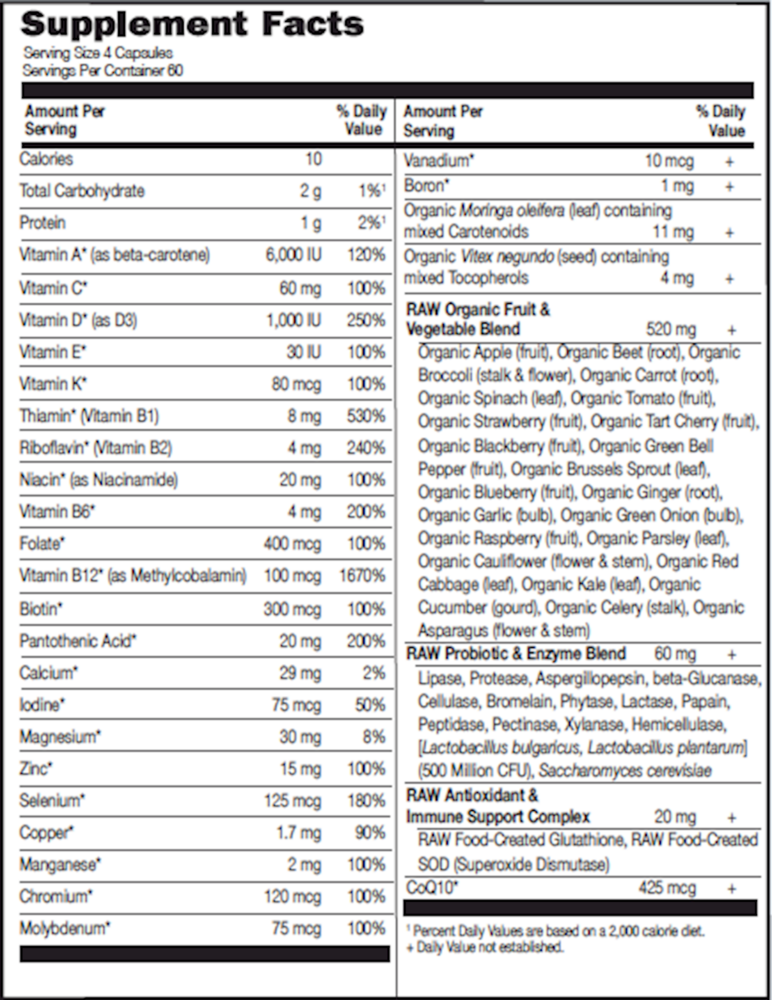 Vitamin Code 50 and Wiser Mens Multi