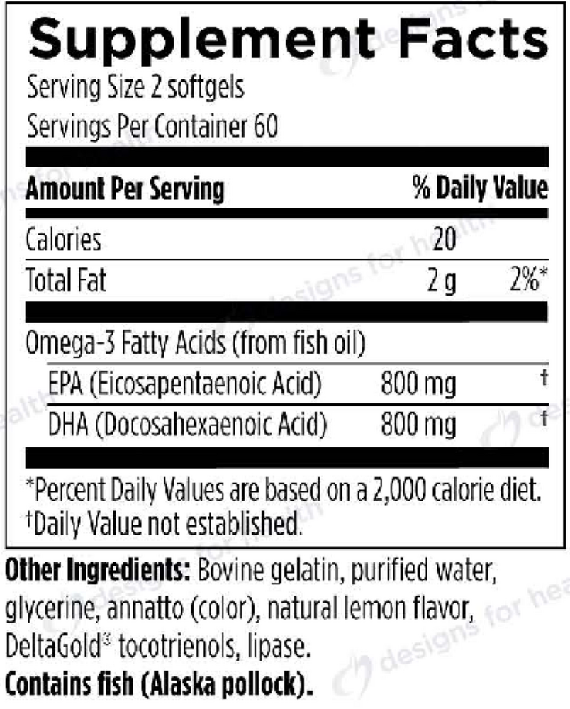 OmegAvail Hi-Po Fish Oil