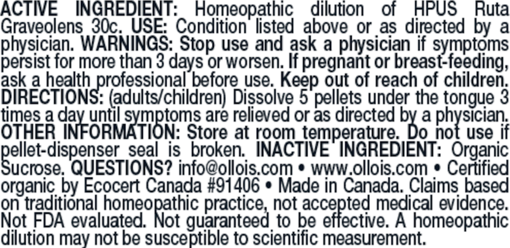 Olloïs Ruta Graveolens 30c Pellets, 80ct