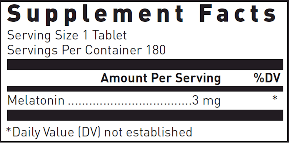 Melatonin P.R. 3mg