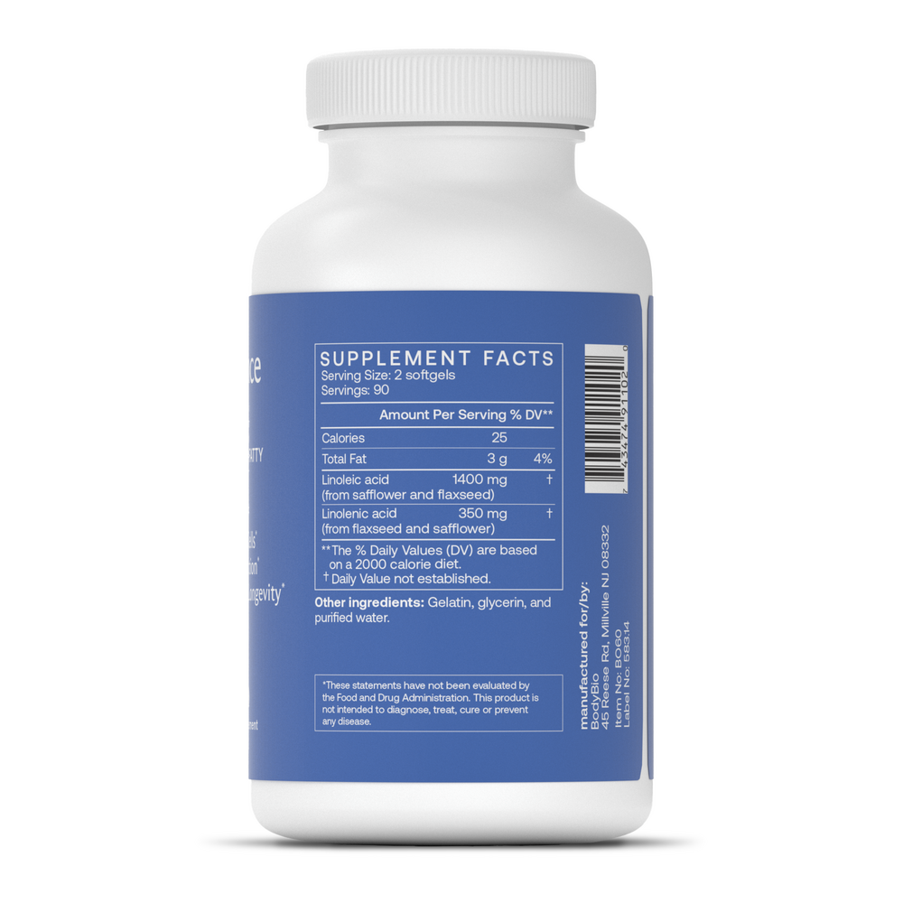 BodyBio Balance Oil Softgels