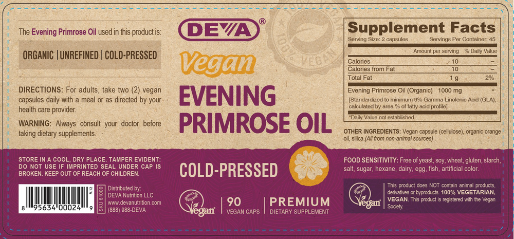 Vegan Evening Primrose Oil