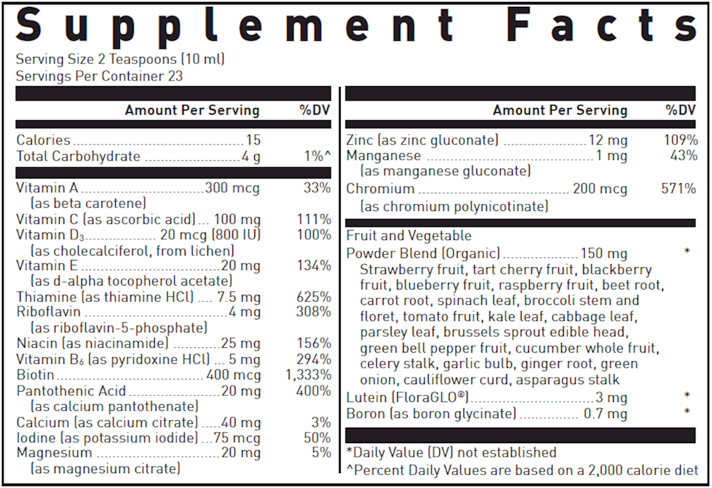 Liquid Multivitamin