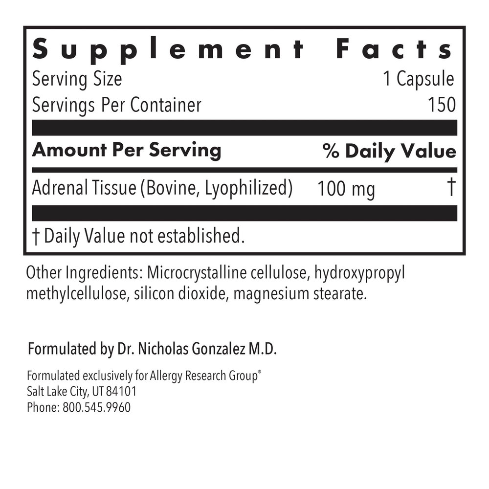 Adrenal Natural Glandular
