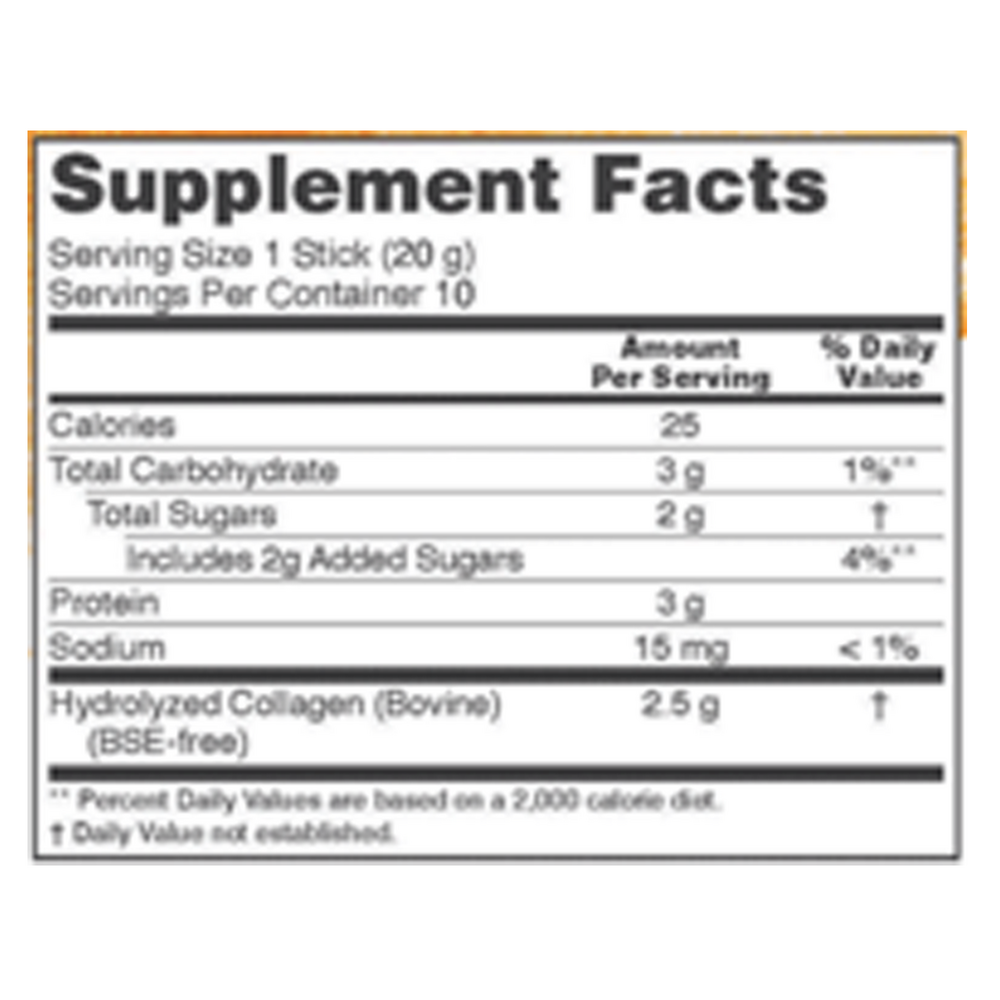 Collagen Jelly Beauty Complex, Sweet Orange