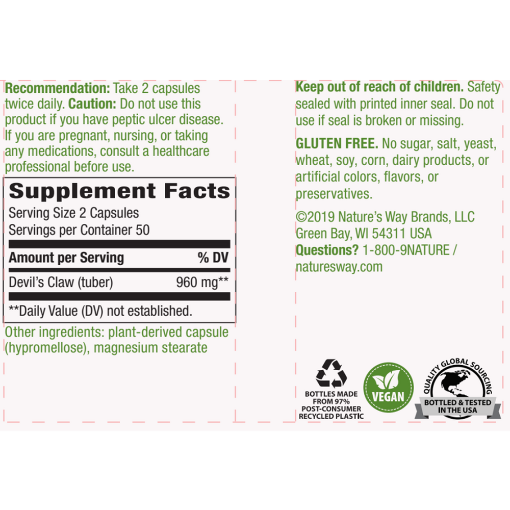 Devil’s Claw Secondary Root