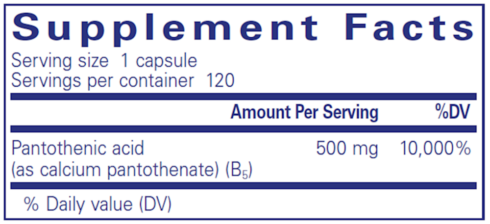 Pantothenic Acid