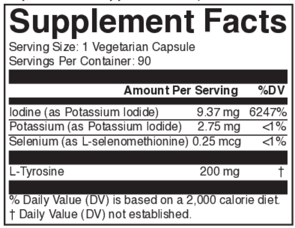 Iodine Plus (California Only)
