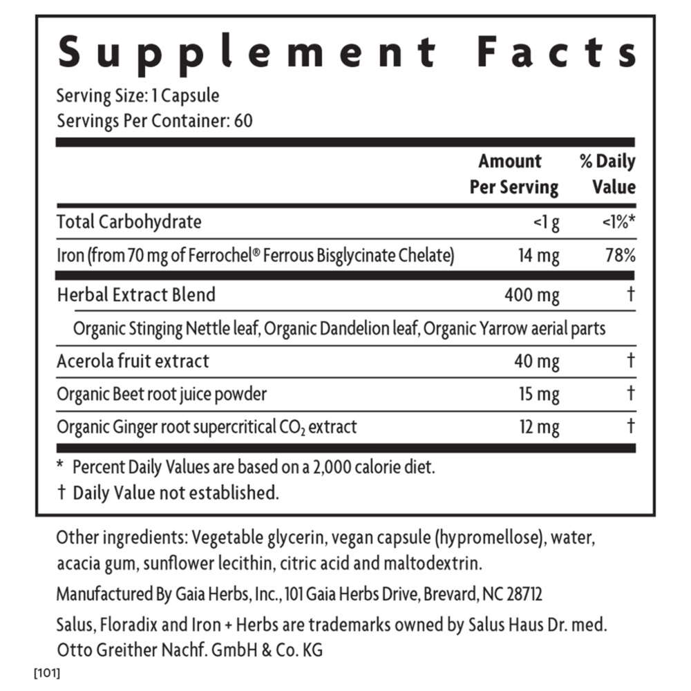 Iron & Herbs Phyto Caps