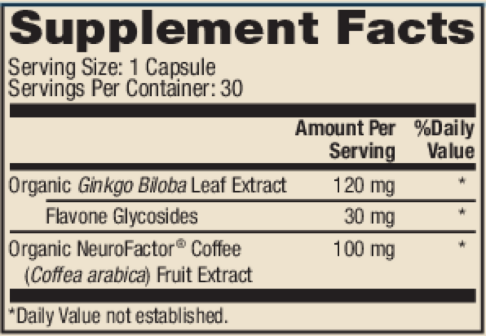 Organic Ginkgo Biloba