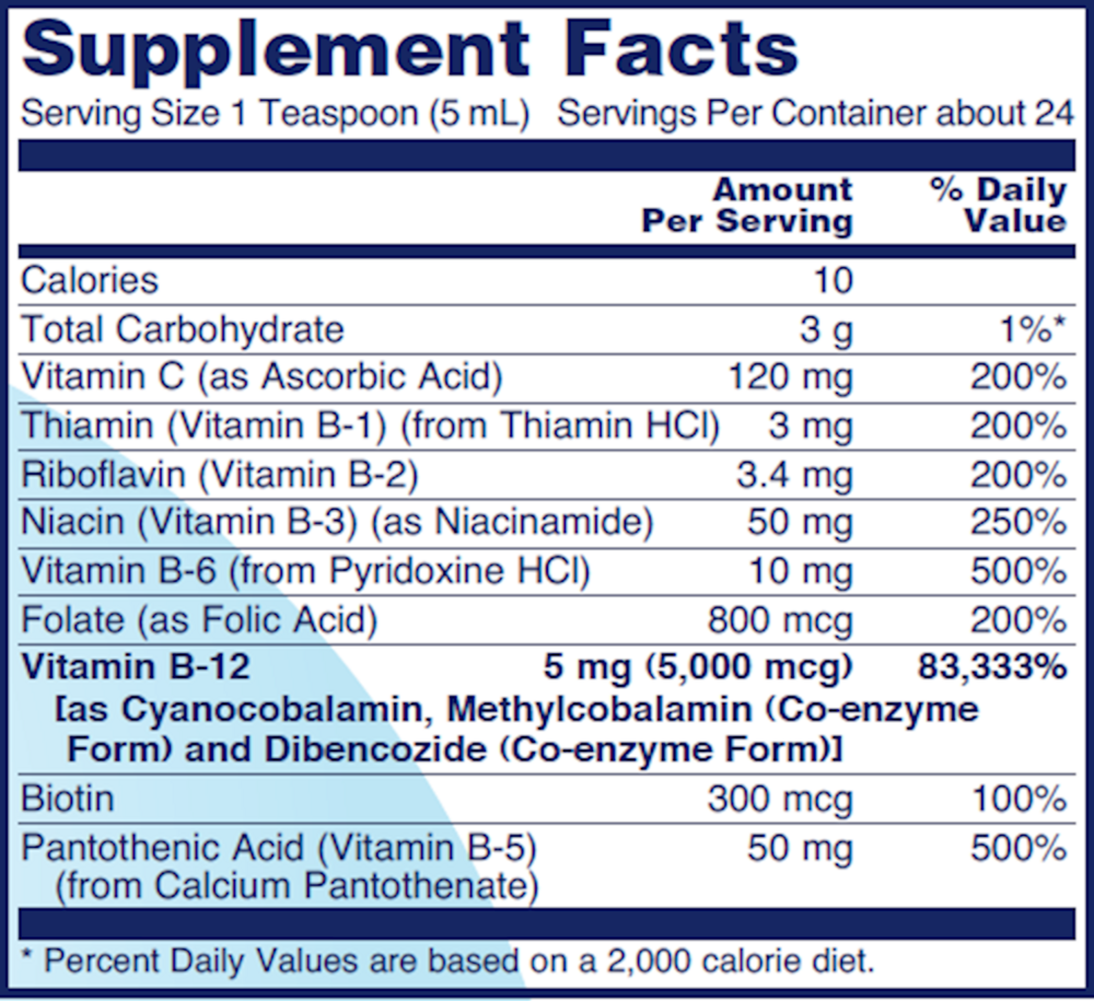 Vitamin B-12 Liquid 5000mcg