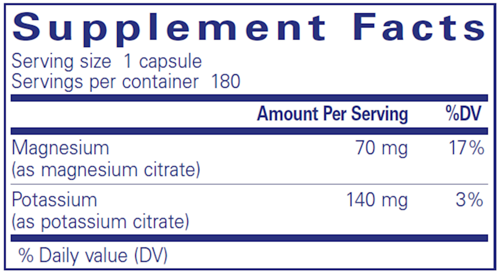 Potassium Magn (Cit)
