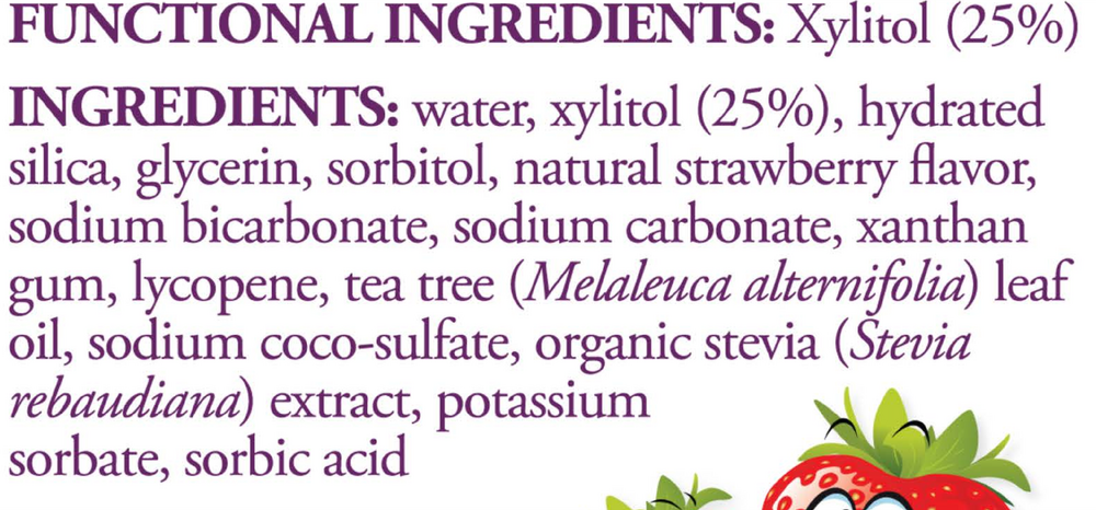 Xyliwhite Strawberry - Kids Toothpaste