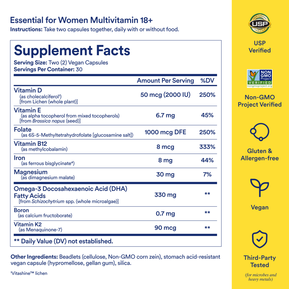 Essential for Women Multivitamin 18+ Mint