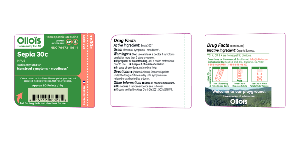 Olloïs Sepia 30c Pellets, 80ct - Organic