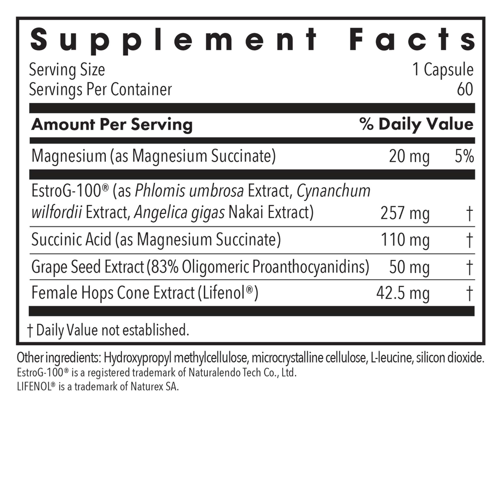 Flashes No More Vasomotor