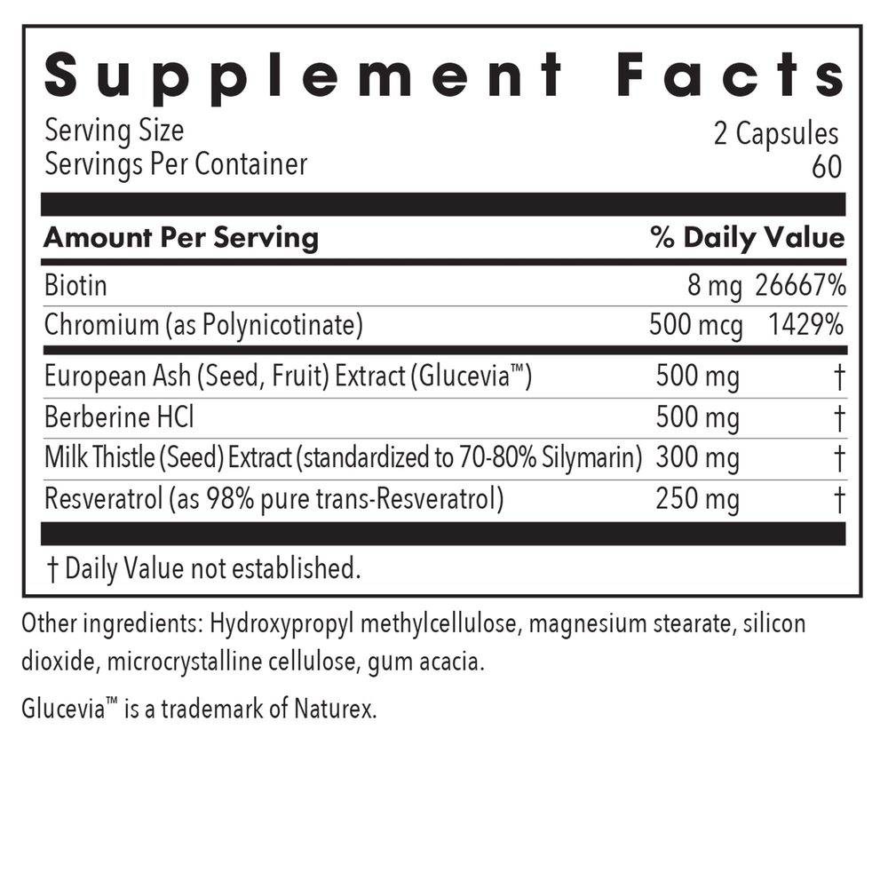 Glucose Tolerance II w/ Glucevia