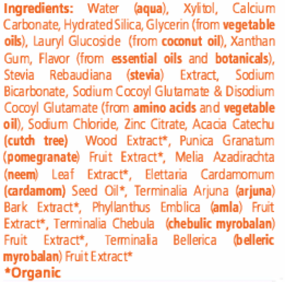 Kids Toothpaste Orange