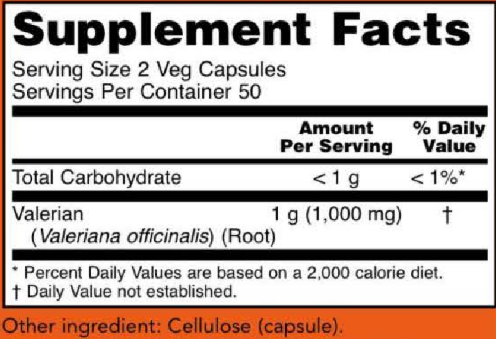 Valerian Root 500mg