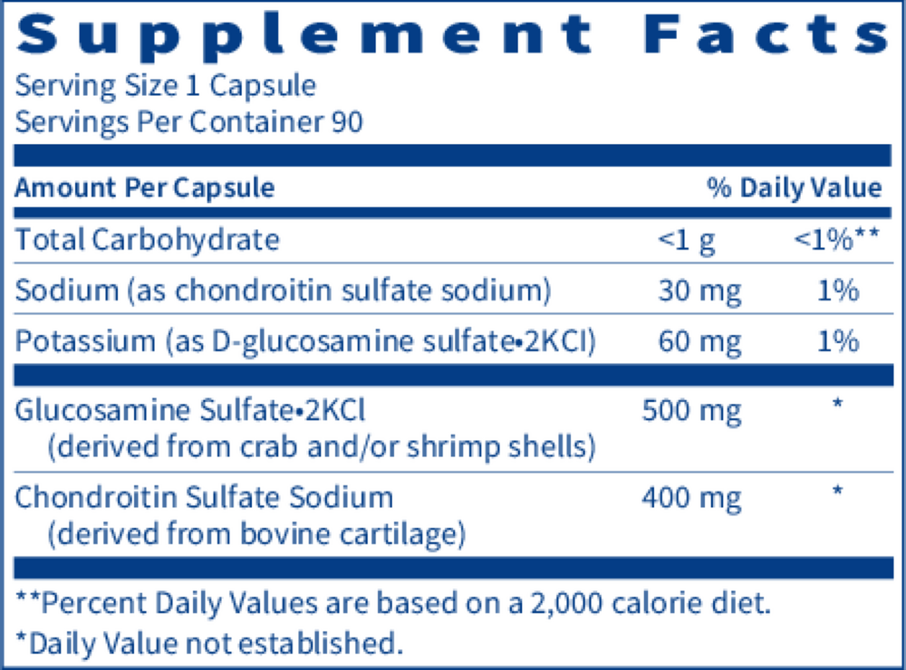 Glucosamine/Chondroitin