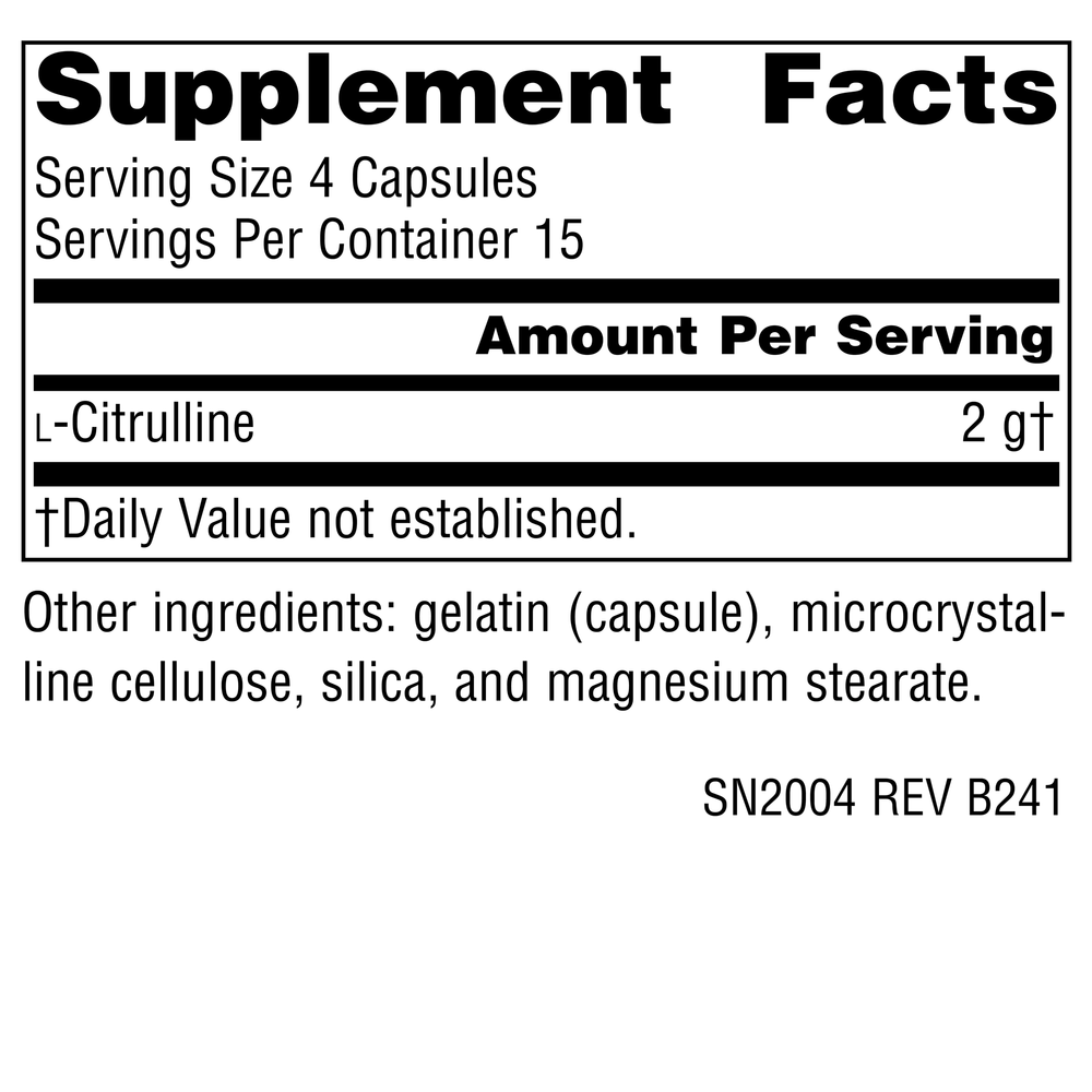L-Citrulline 500mg