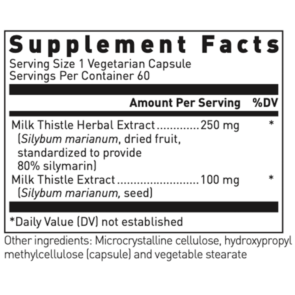 Milk Thistle Max-V 250mg