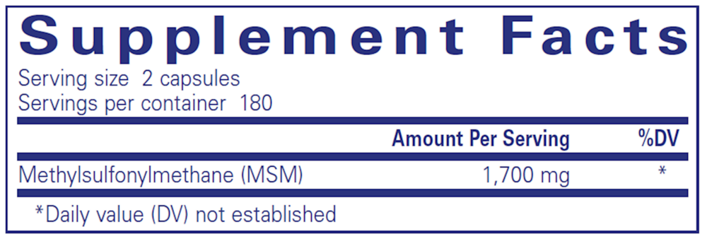 MSM Capsules