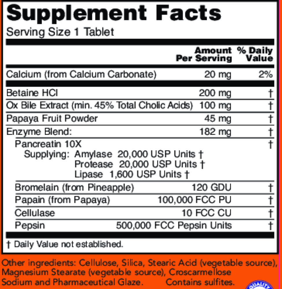 Super Enzymes Tablets