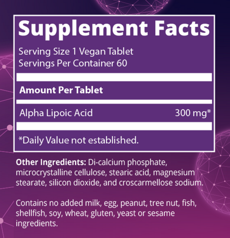 Alpha Lipoic Acid 300mg