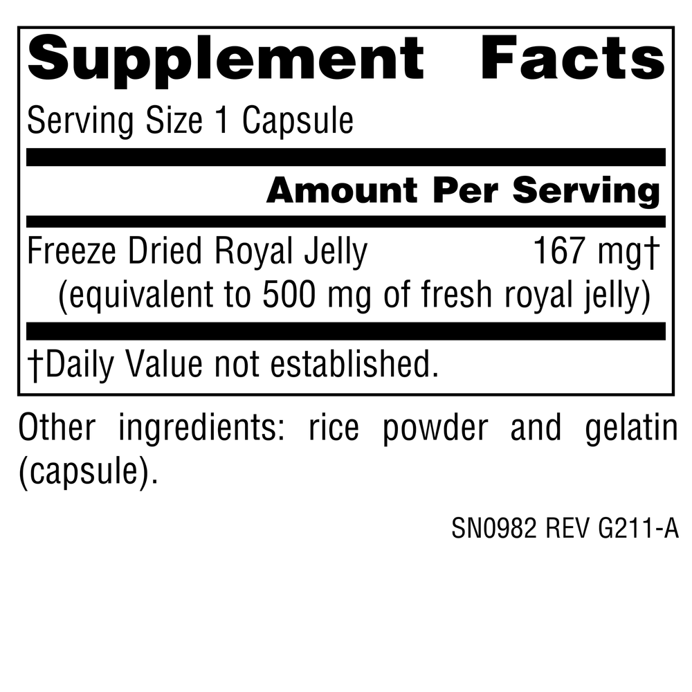 Royal Jelly 500 mg