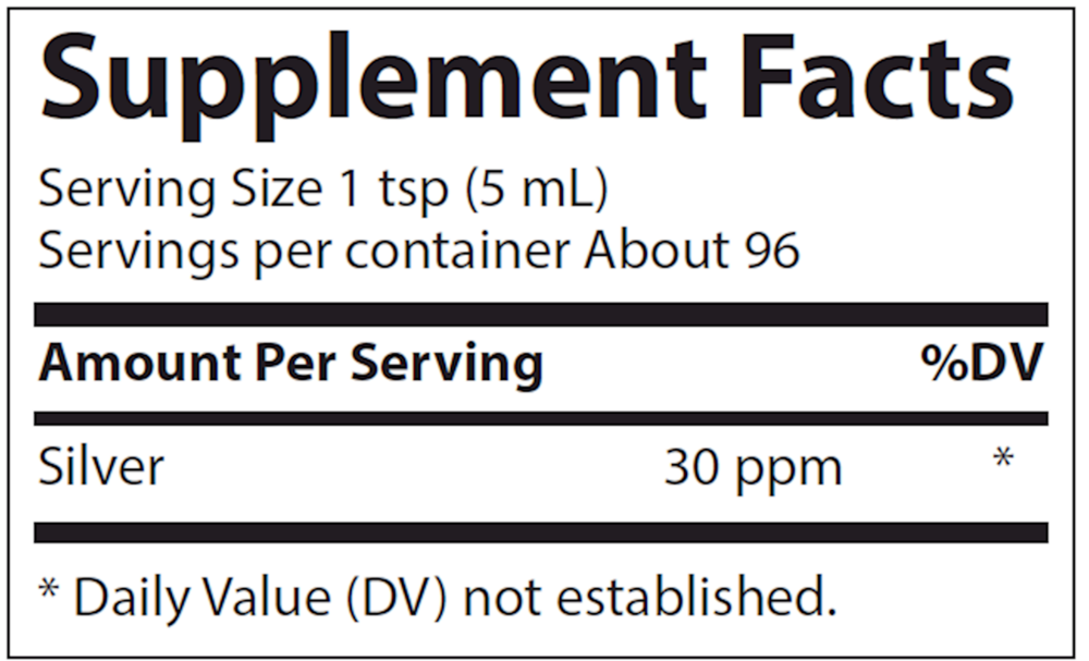 Colloidal Silver 30PPM