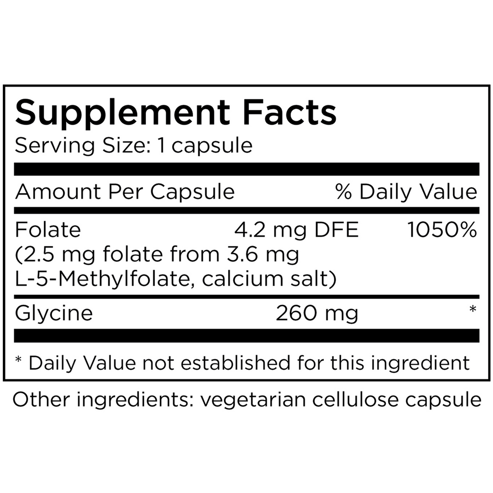 L-Methylfolate 2.5 mg