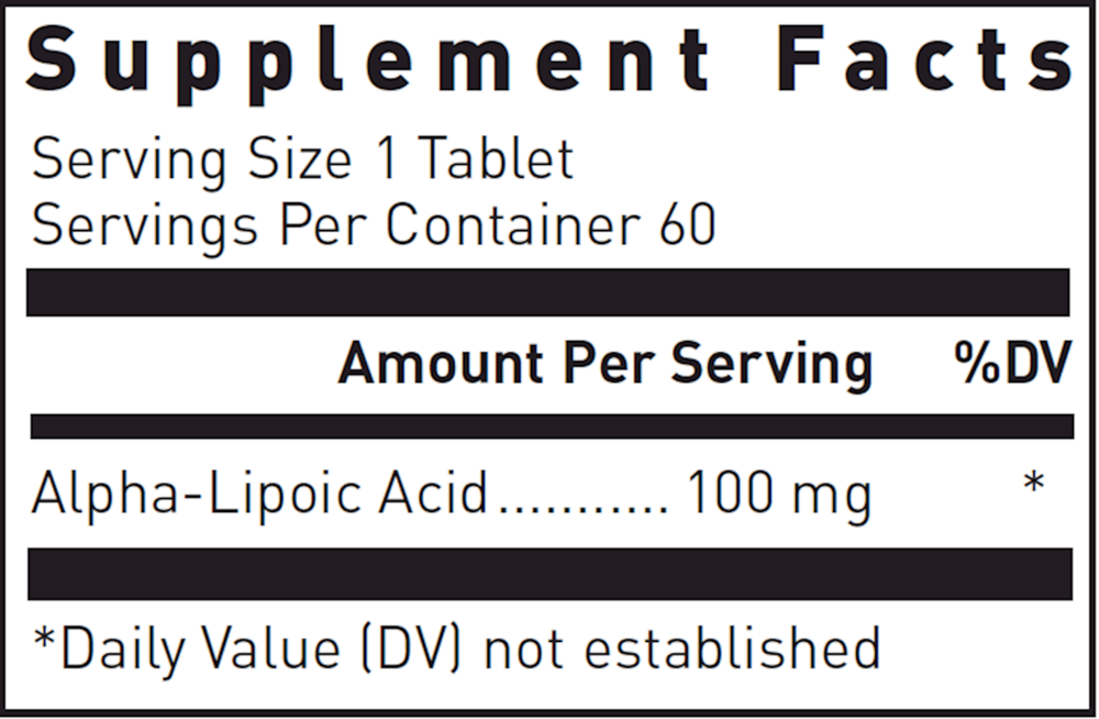 Alpha-Lipoic Acid (100mg)