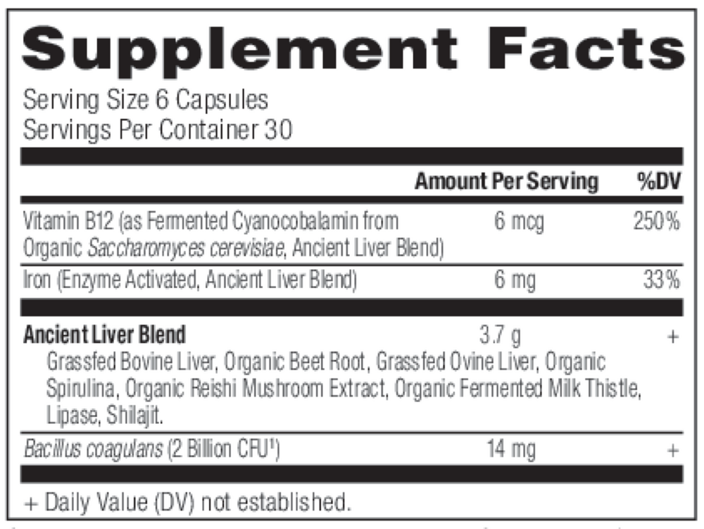 Ancient Glandulars - Liver